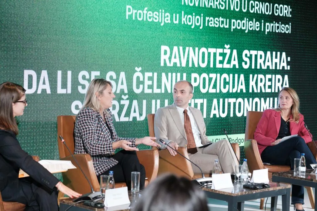 Većina novinara u Crnoj Gori suočava se sa konstantnim pritiscima koji dolaze sa brojnih adresa
