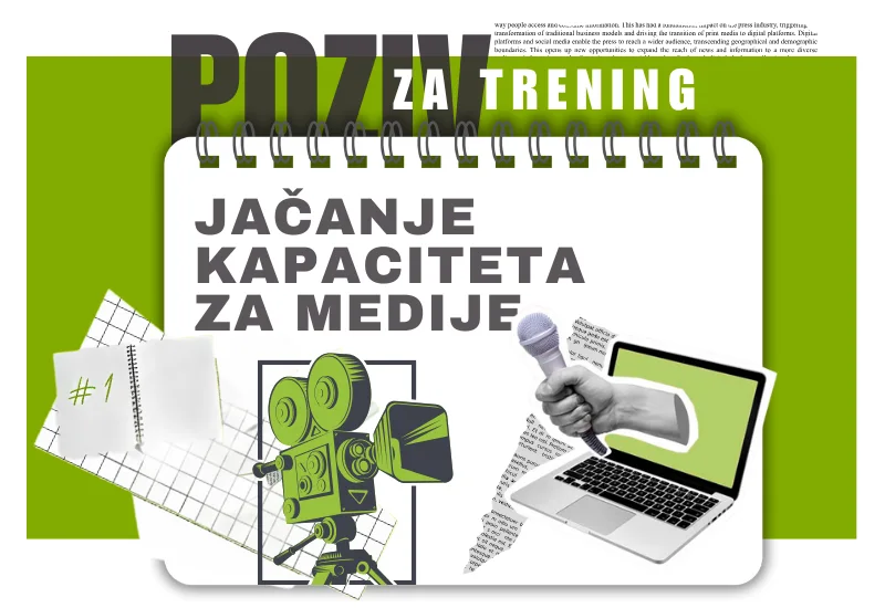 Prijavite se na trening jačanja kapaciteta za medije