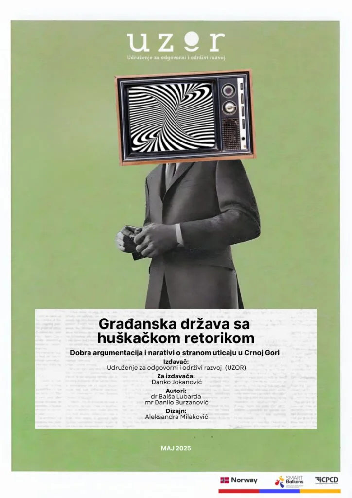 Naslovnica: Građanska država sa huškačkom retorikom